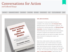Tablet Screenshot of conversationsforaction.com